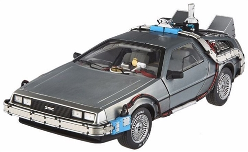 Hotwheels 1/18 Back to the Future 2 Time Machine